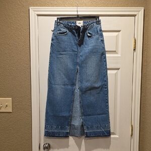 BDG Blue Denim Skirt